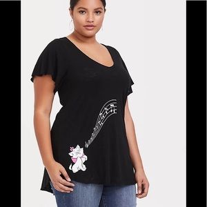 Torrid Marie Aristocats Top NWT